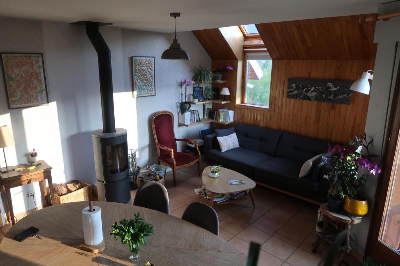 Chez Cat Et Christophe , Chambre Calme Et Lumineuse Chez L'Habitant Avec Vue Guillestre Exterior foto